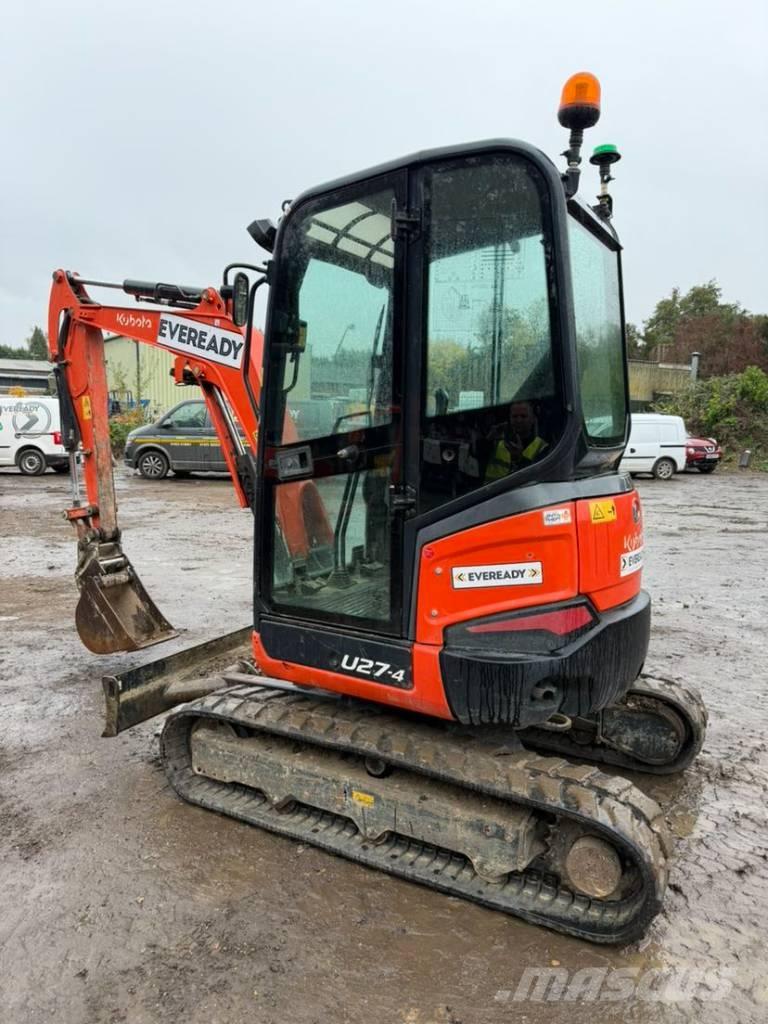 Kubota U 27-4 Mini excavators < 7t