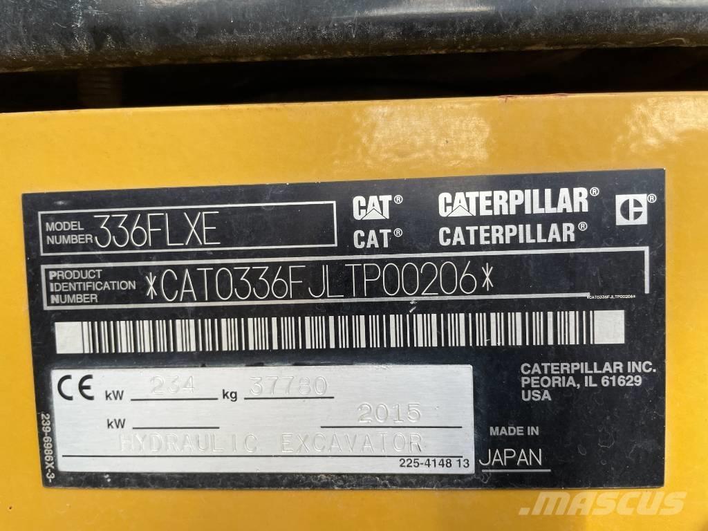 CAT 336 FLXE Crawler excavators