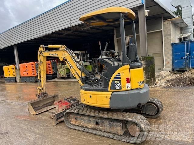 Komatsu PC 26 MR-3 Mini excavators < 7t