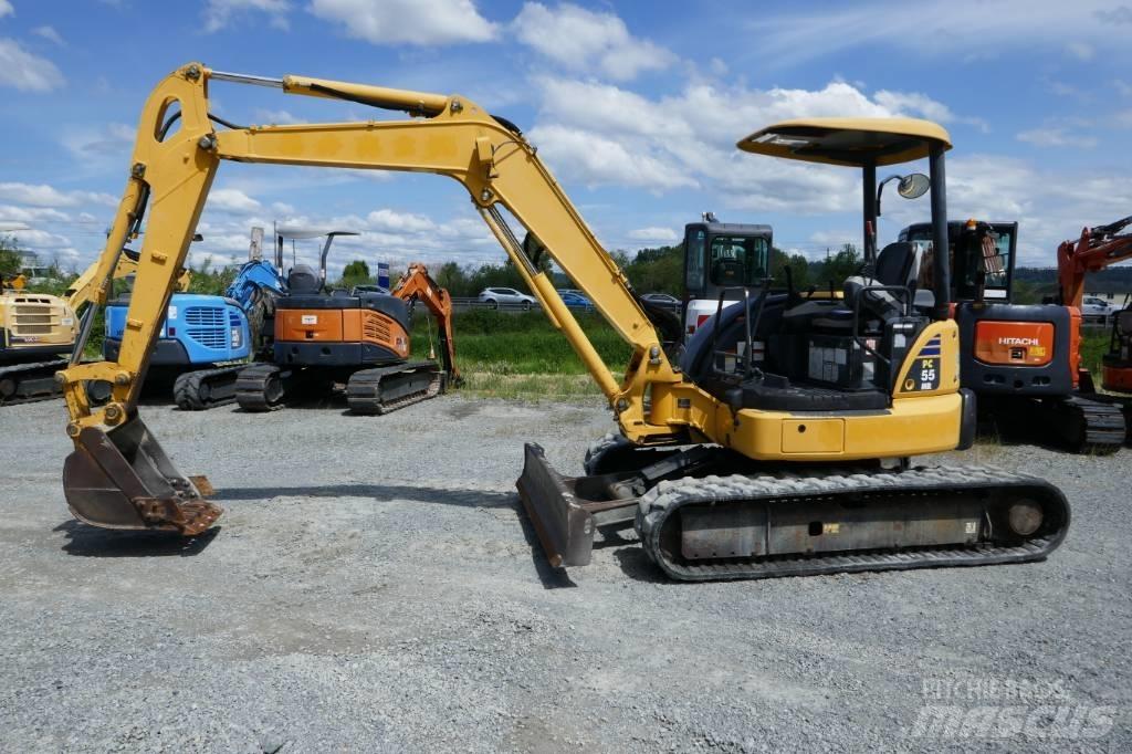 Komatsu PC 55 MR-3 Mini excavators < 7t