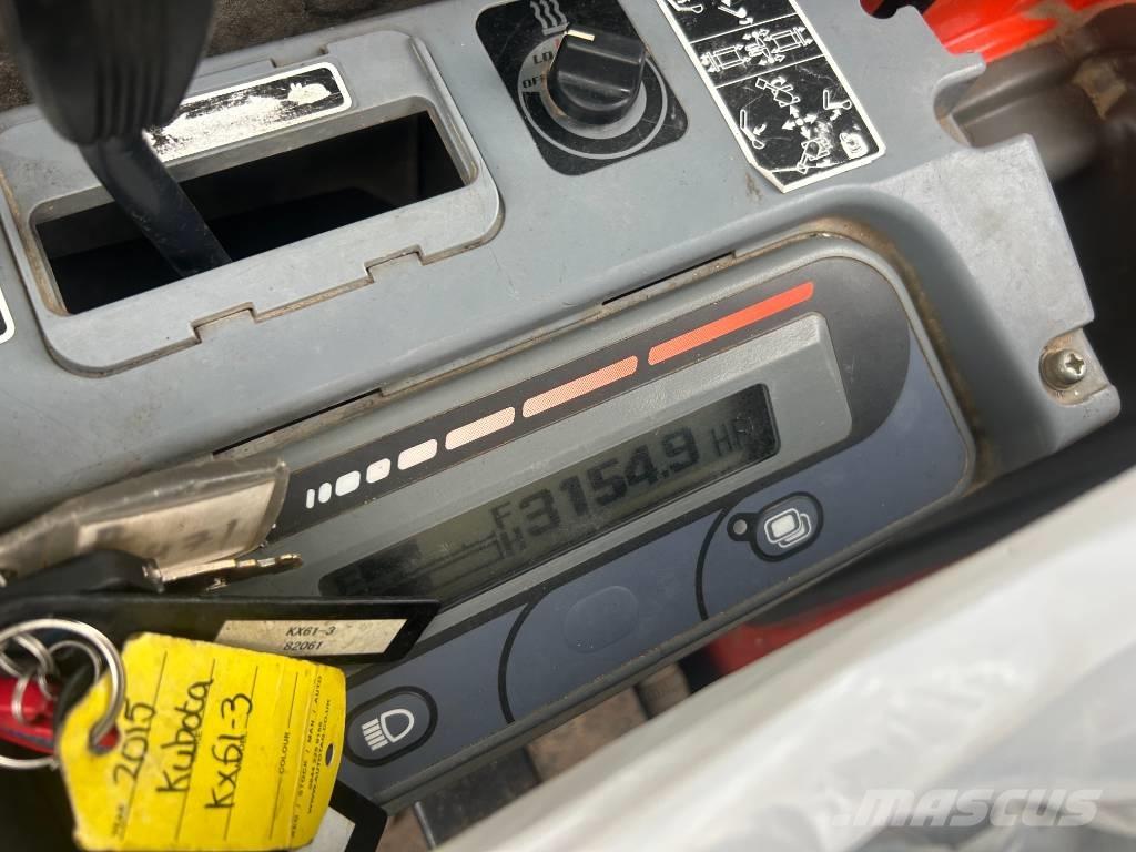 Kubota KX61-3 Mini excavators < 7t