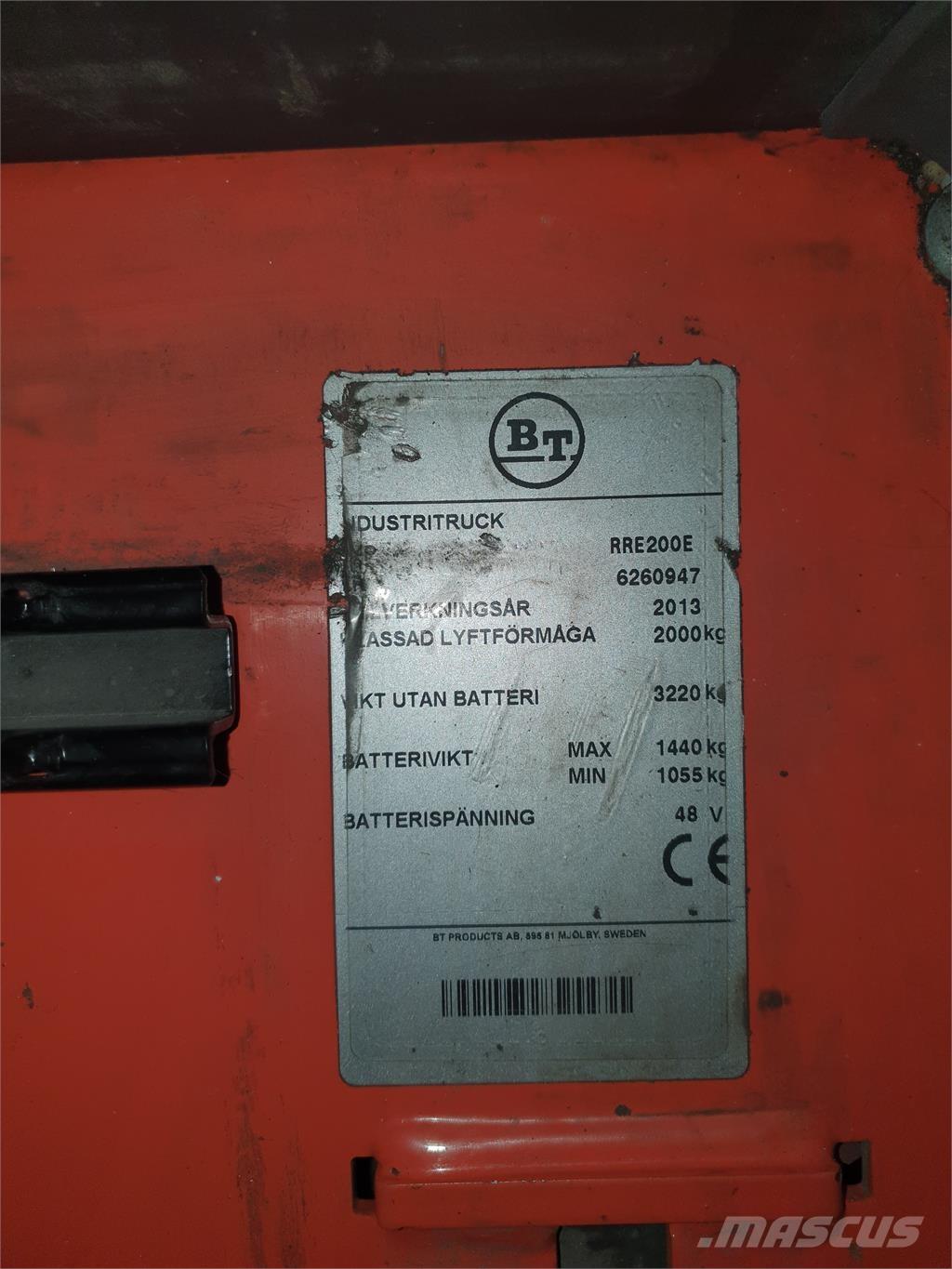 BT RRE200E Reach truck