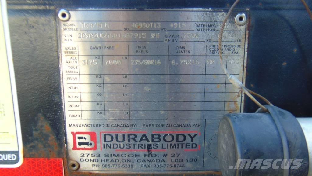  Durabody Trailer Other components