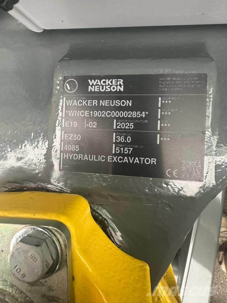 Wacker Neuson EZ 50 Mini excavators < 7t