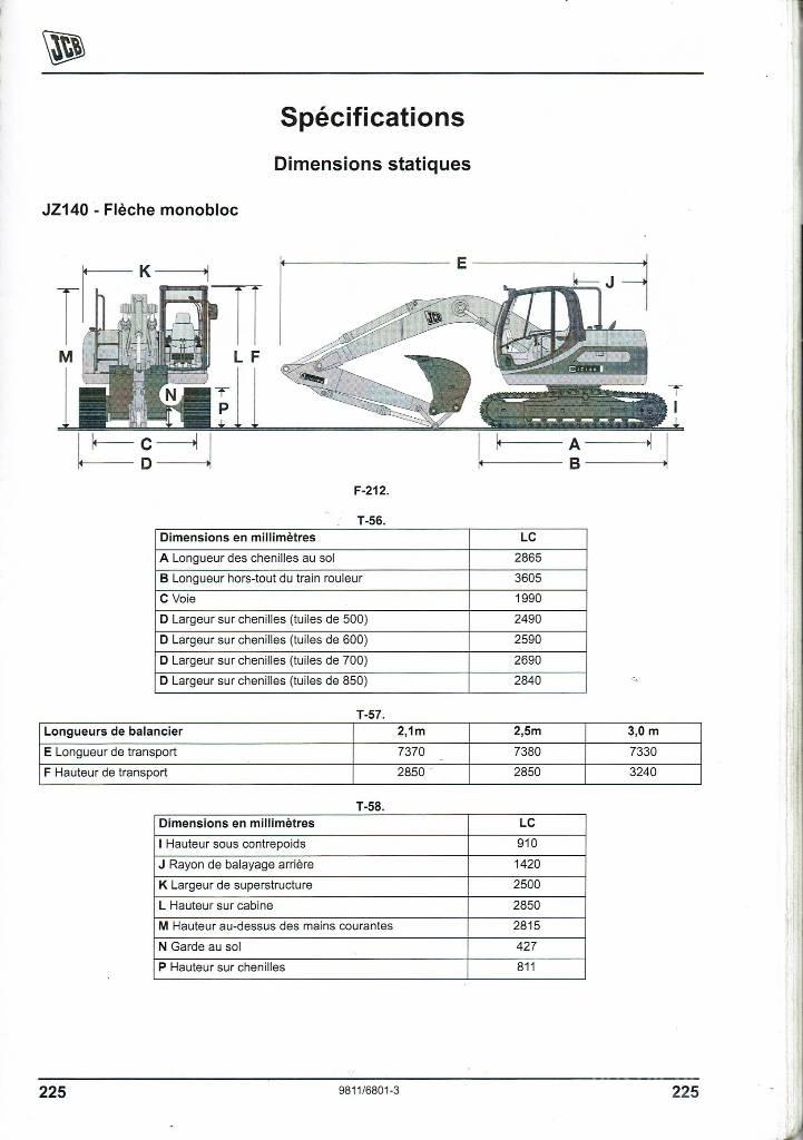 JCB JZ 140 D Crawler excavators