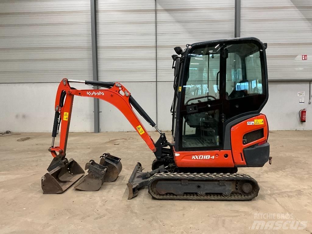 Kubota KX 018-4 Mini excavators < 7t