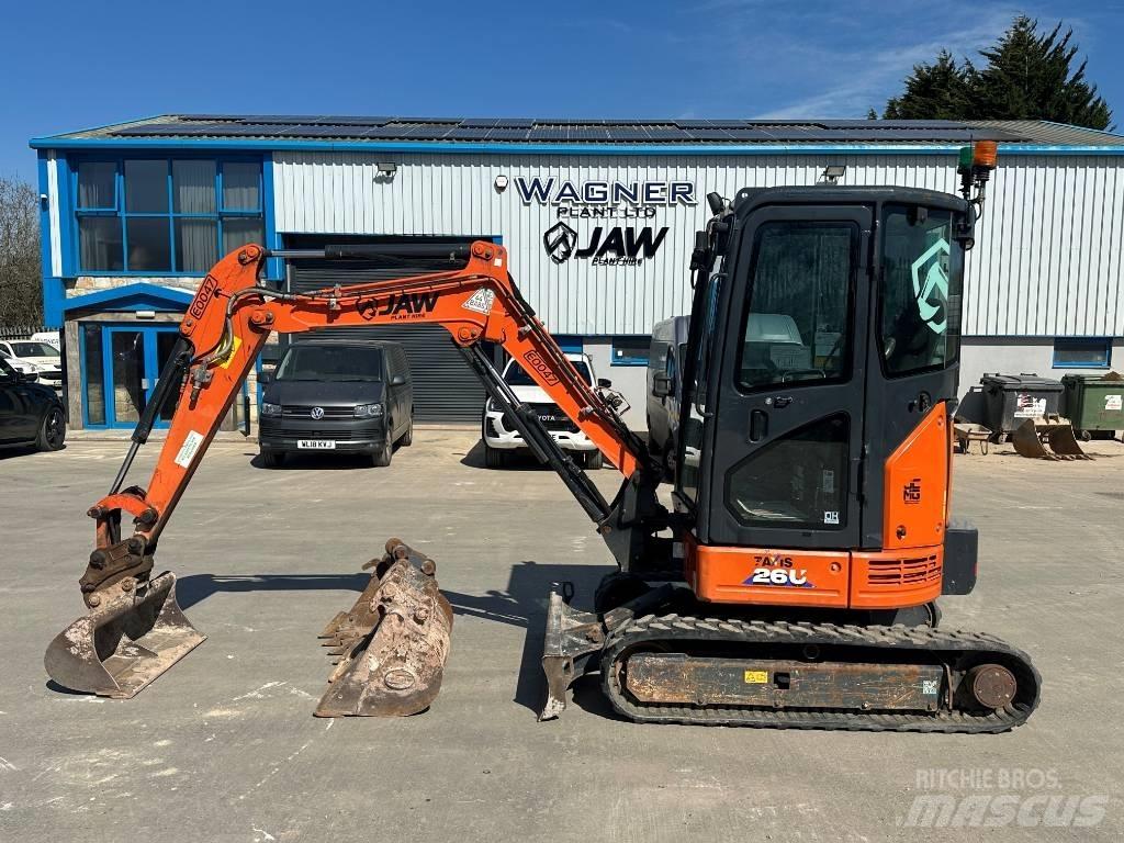 Hitachi ZX 26 U-6 Mini excavators < 7t