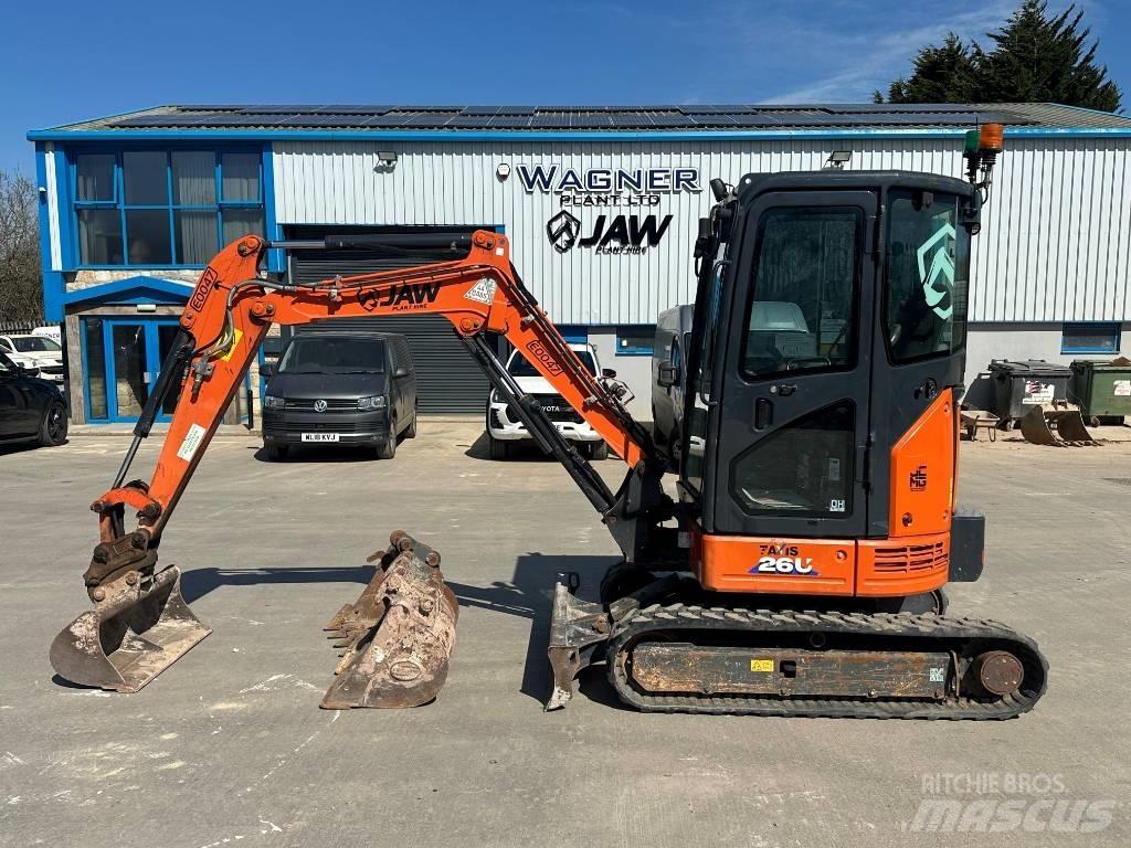 Hitachi ZX 26 U-6 Mini excavators < 7t