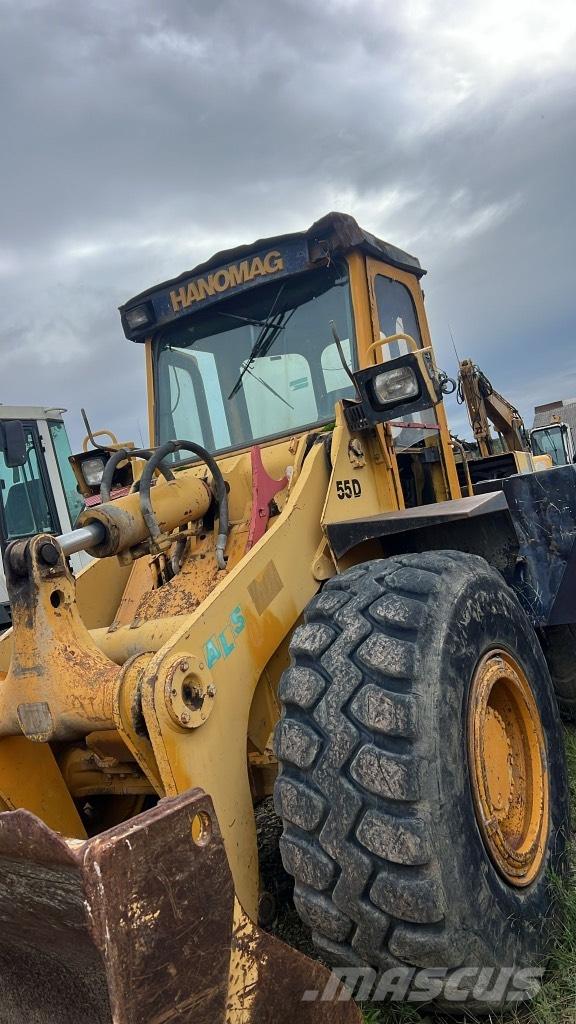 Hanomag 55 D Booms and arms