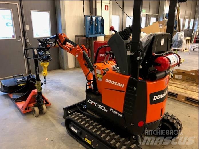 Develon DX10Z Mini excavators < 7t