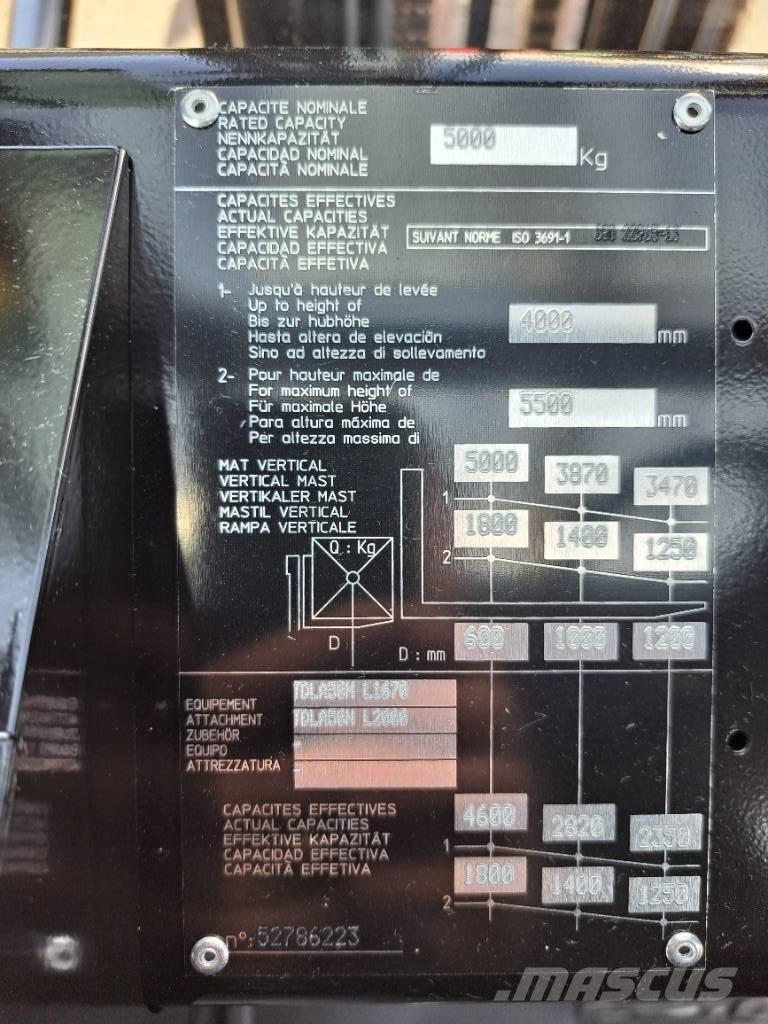 Manitou M 50-4 Rough terrain truck