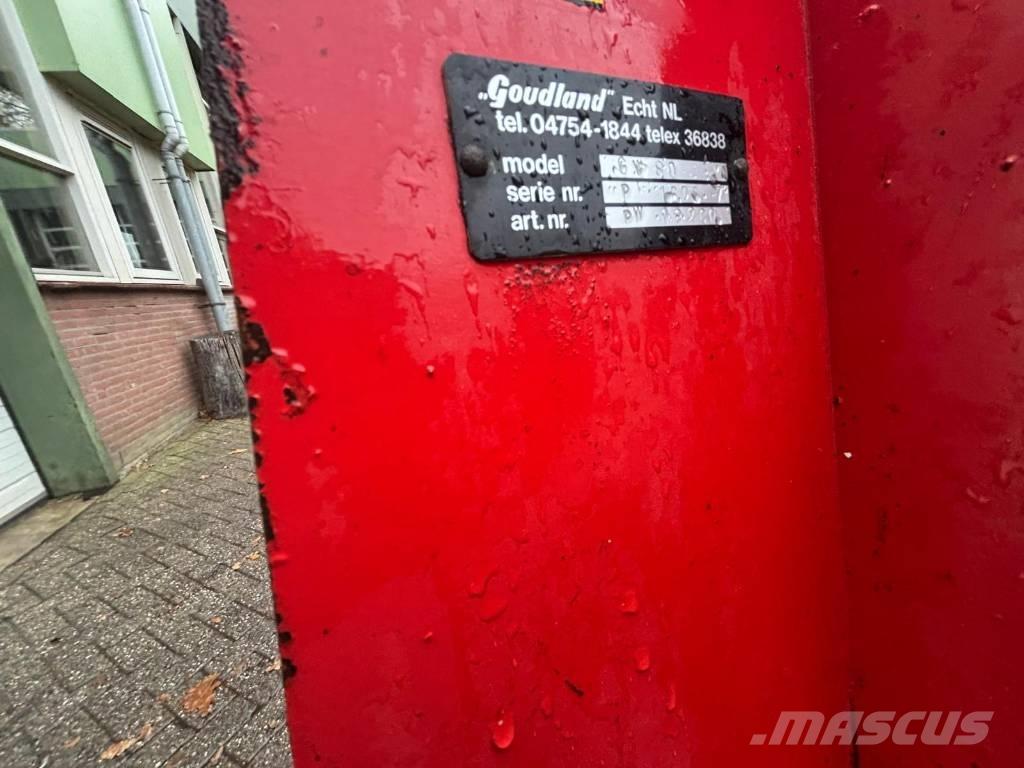 Goudland 2 schaar Reversible ploughs