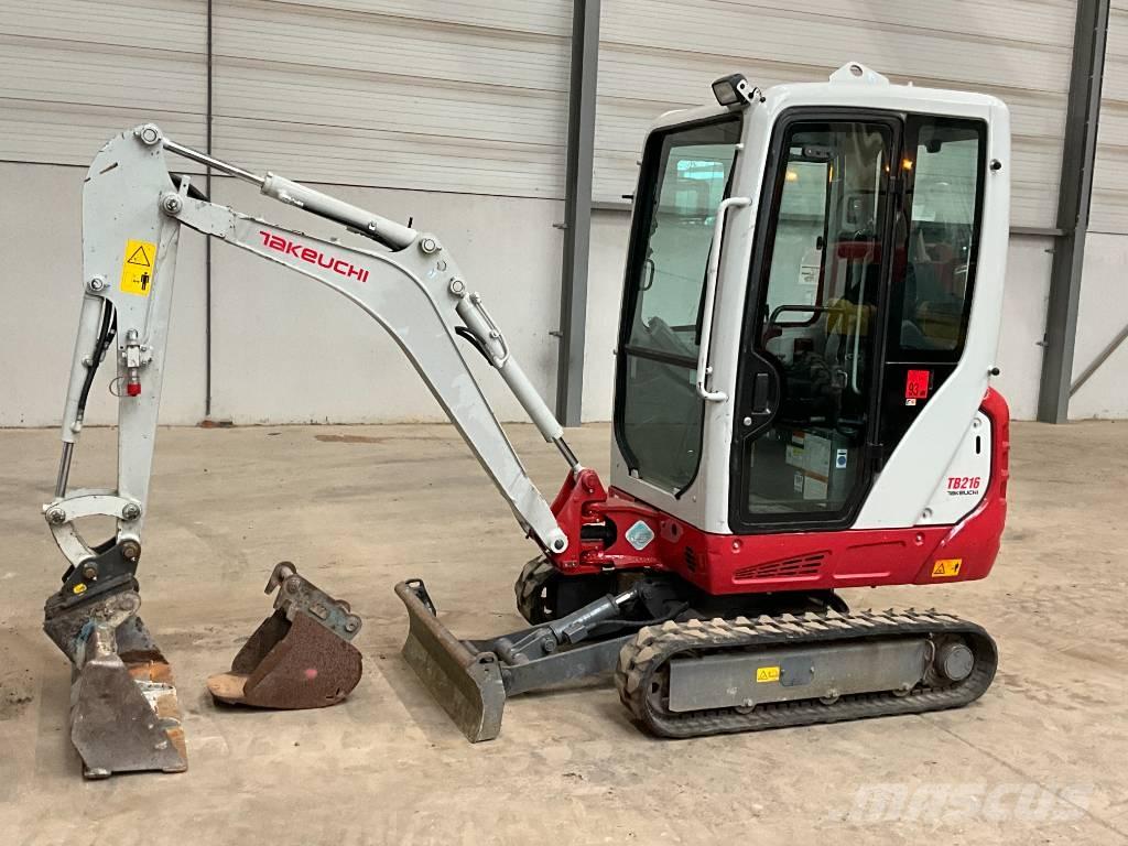Takeuchi TB 216 Mini excavators < 7t