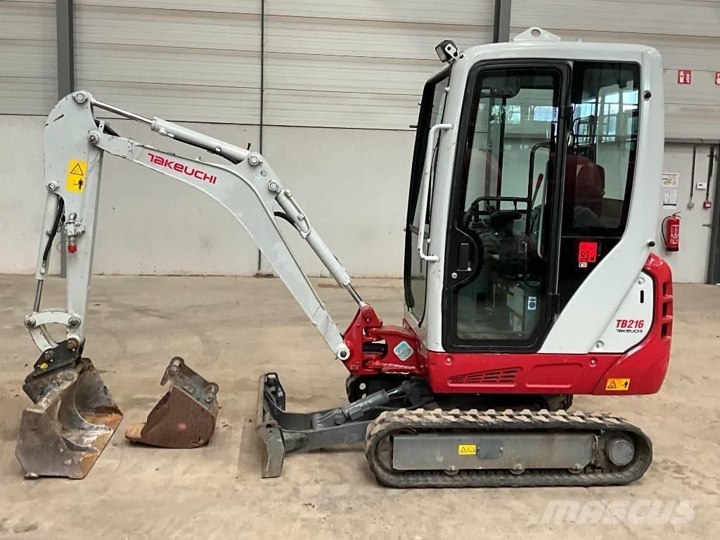 Takeuchi TB 216 Mini excavators < 7t