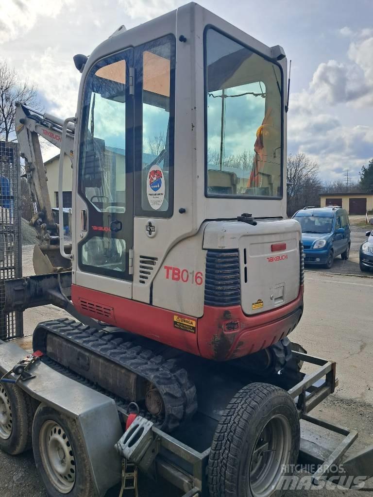 Takeuchi TB016 Mini excavators < 7t