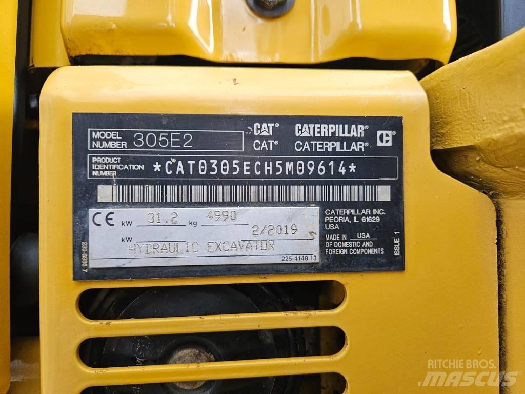 CAT 305 E2 Mini excavators < 7t