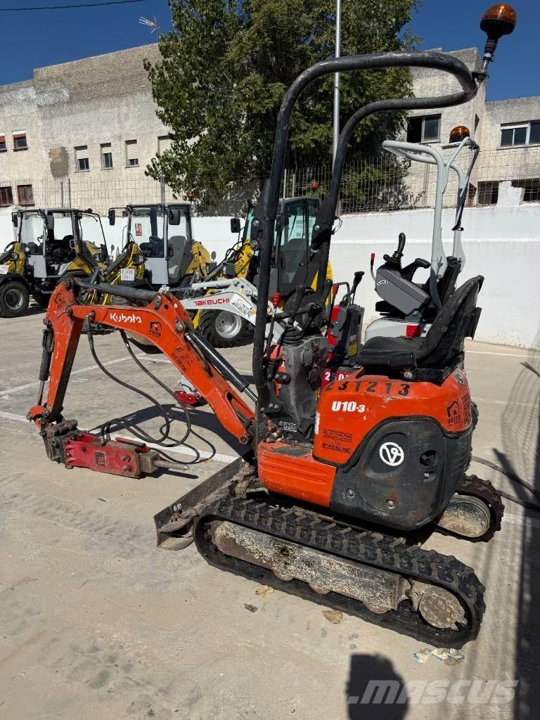 Kubota U 10-3 Mini excavators < 7t