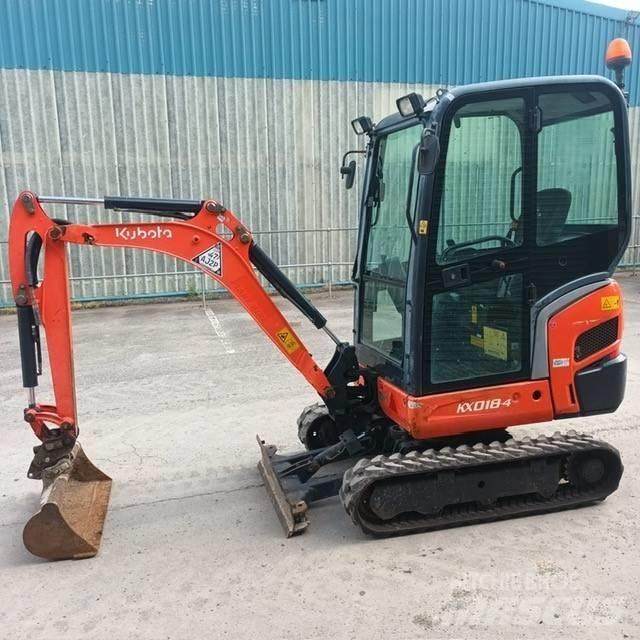 Kubota KX 018-4 Mini excavators < 7t