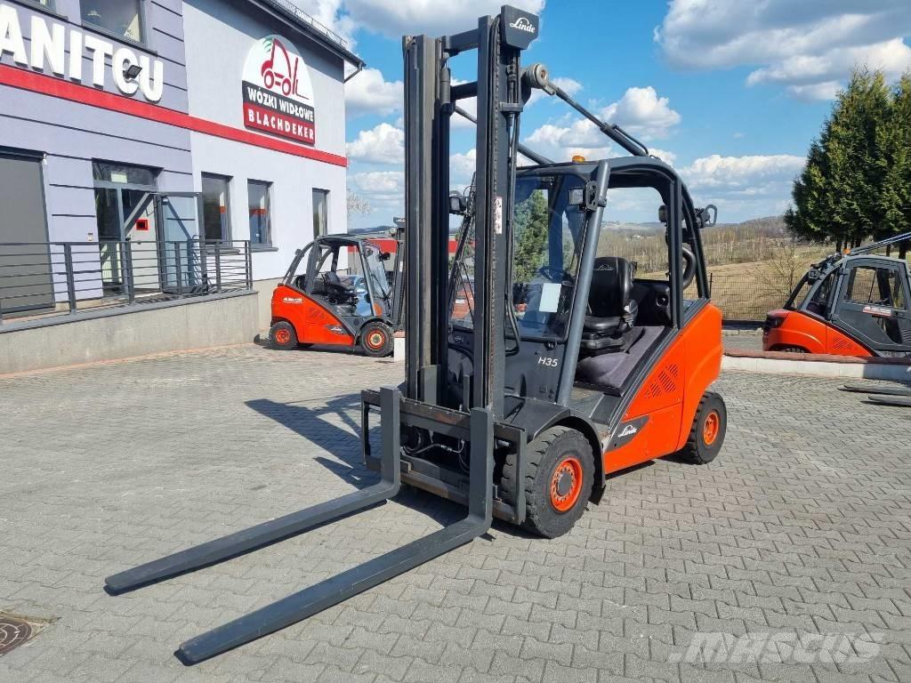 Linde H35D-02 Diesel trucks