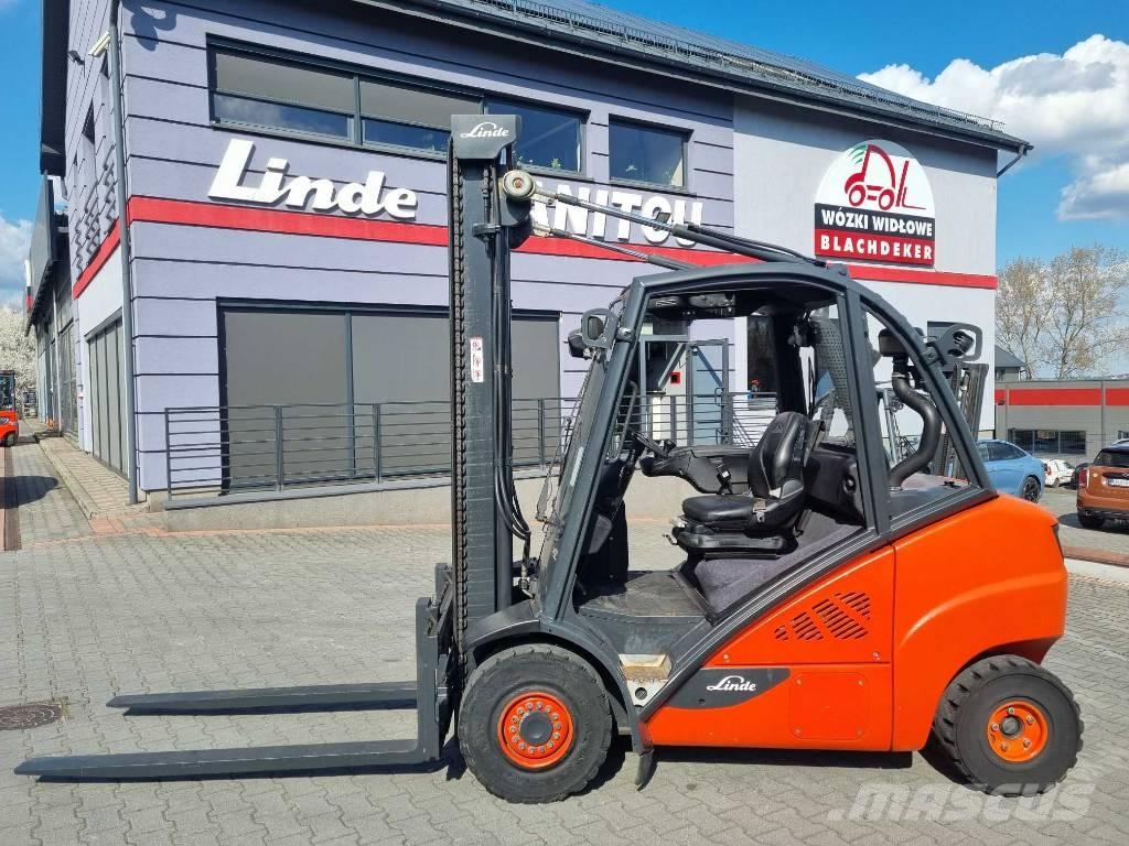 Linde H35D-02 Diesel trucks