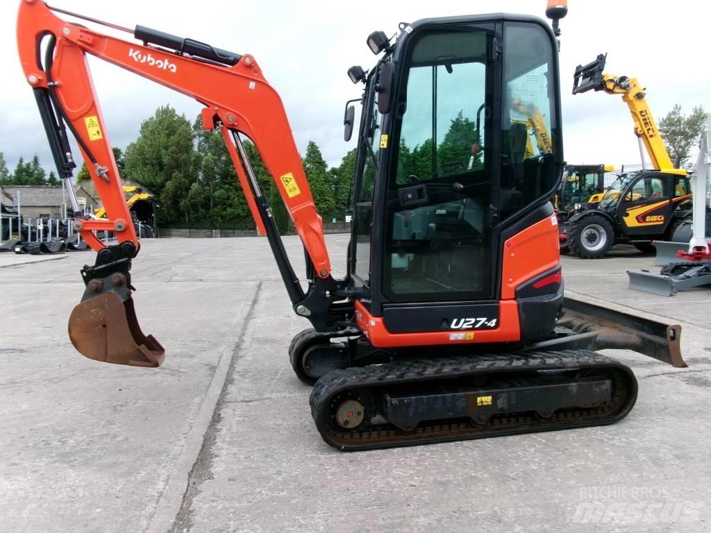 Kubota U27-4 Mini excavators < 7t