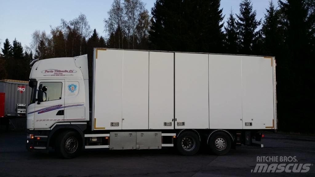 Scania R500 6x2 Van Body Trucks