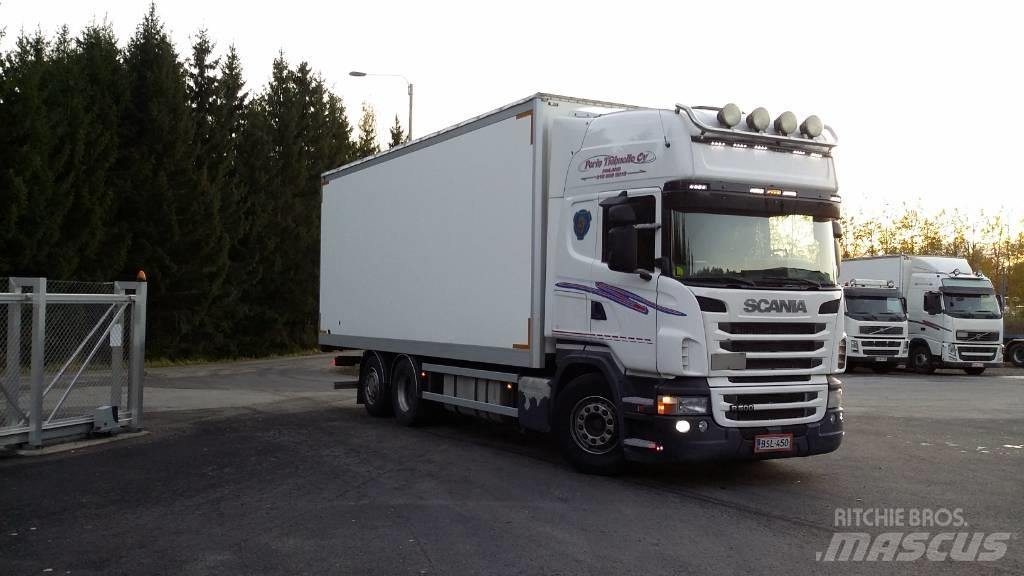 Scania R500 6x2 Van Body Trucks