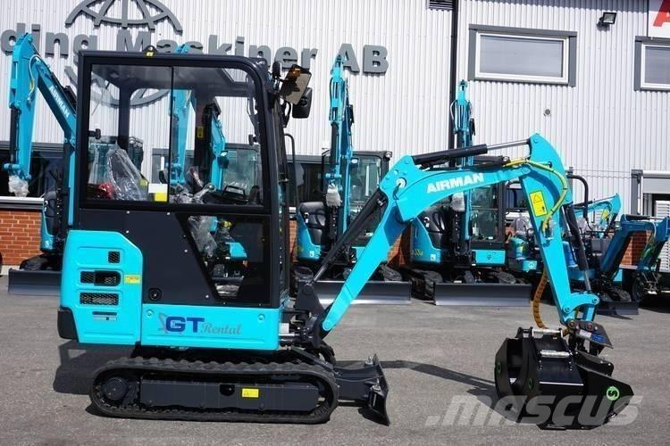 Airman AX19-7 Mini excavators < 7t