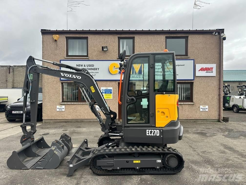 Volvo EC 27 D Mini excavators < 7t