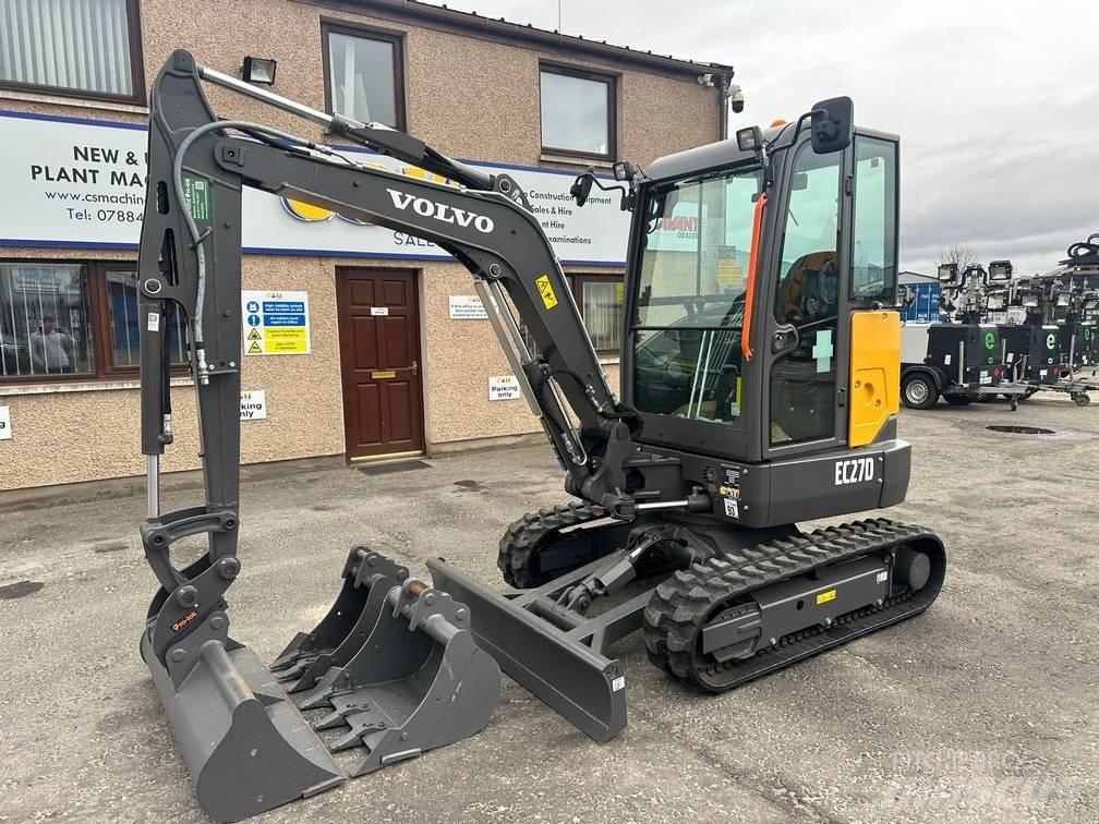Volvo EC 27 D Mini excavators < 7t