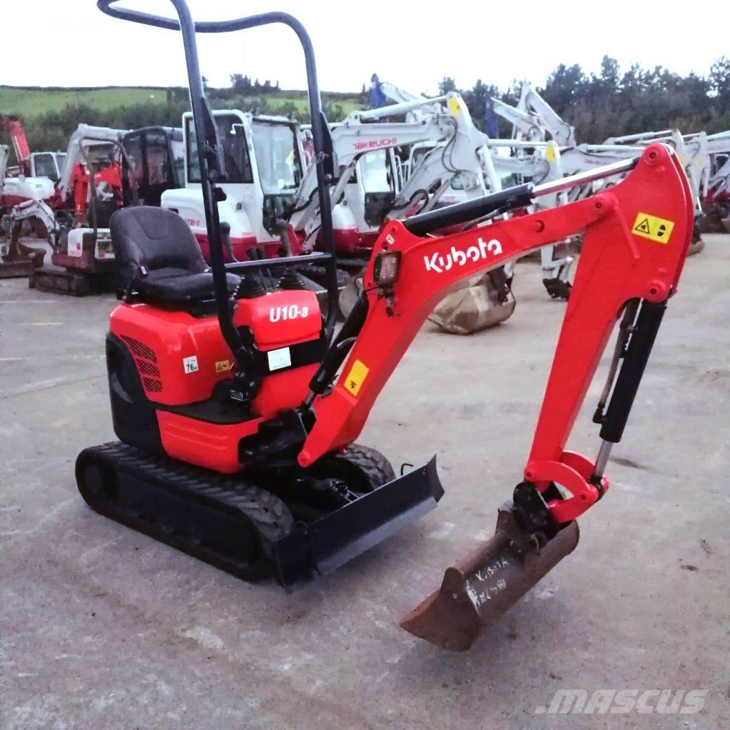 Kubota U 10-3 Mini excavators < 7t