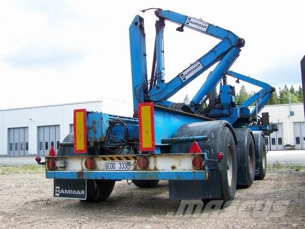 HAMMAR SL 30 SMS Containerframe/Skiploader semi-trailers