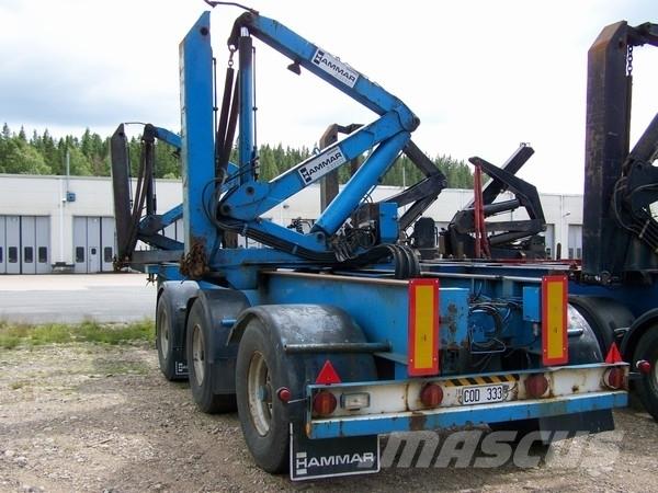 HAMMAR SL 30 SMS Containerframe/Skiploader semi-trailers