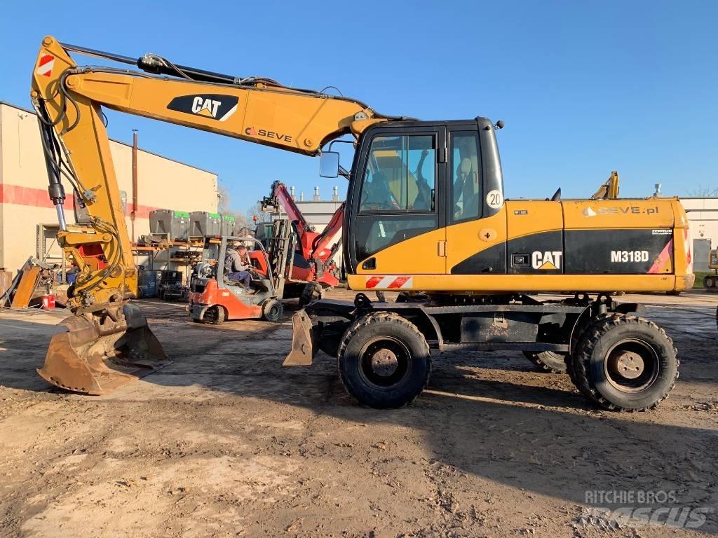 CAT M 318 D Wheeled excavators