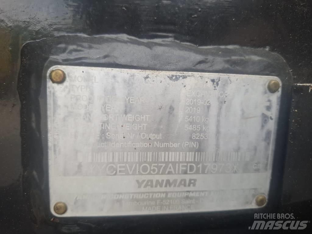 Yanmar Vio 57-6A Mini excavators < 7t