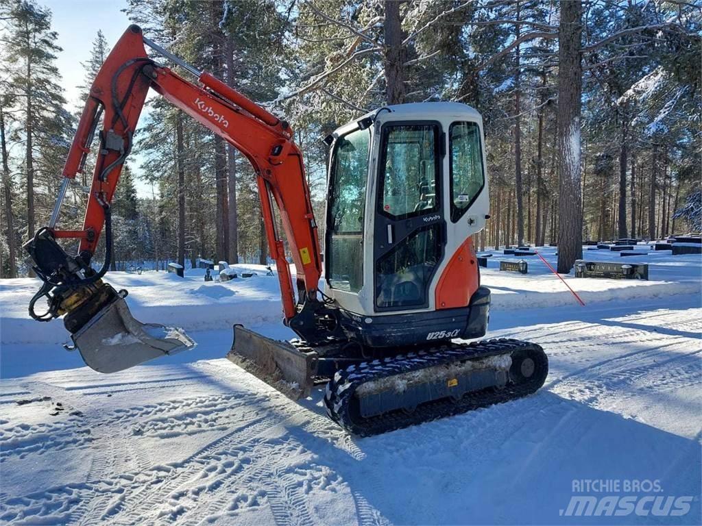 Kubota U25-3 Mini excavators < 7t