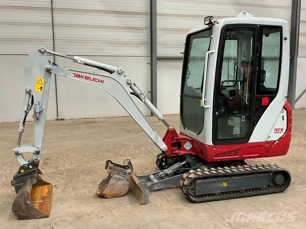 Takeuchi TB 216 Mini excavators < 7t
