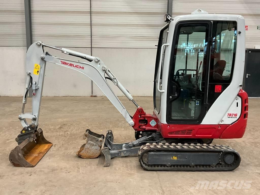 Takeuchi TB 216 Mini excavators < 7t