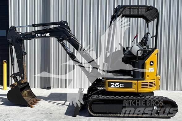 John Deere 26G Mini excavators < 7t