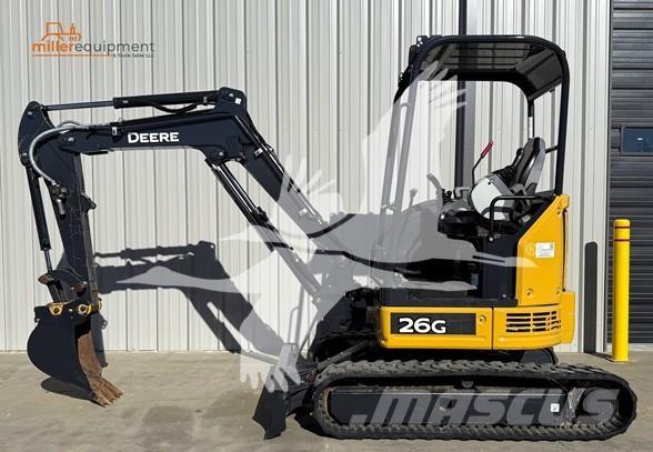 John Deere 26G Mini excavators < 7t