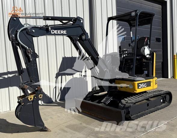 John Deere 26G Mini excavators < 7t