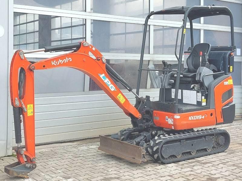 Kubota KX019-4 LPG Mini excavators < 7t