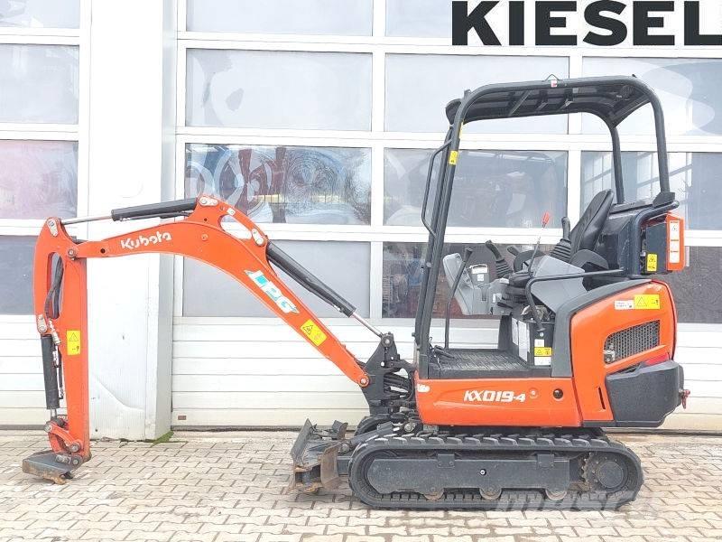 Kubota KX019-4 LPG Mini excavators < 7t
