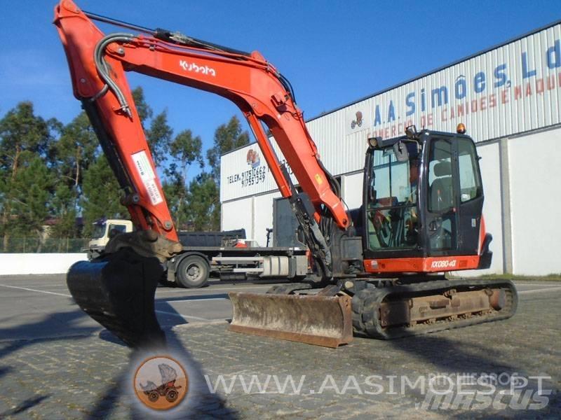 Kubota KX 080-4 Midi excavators  7t - 12t