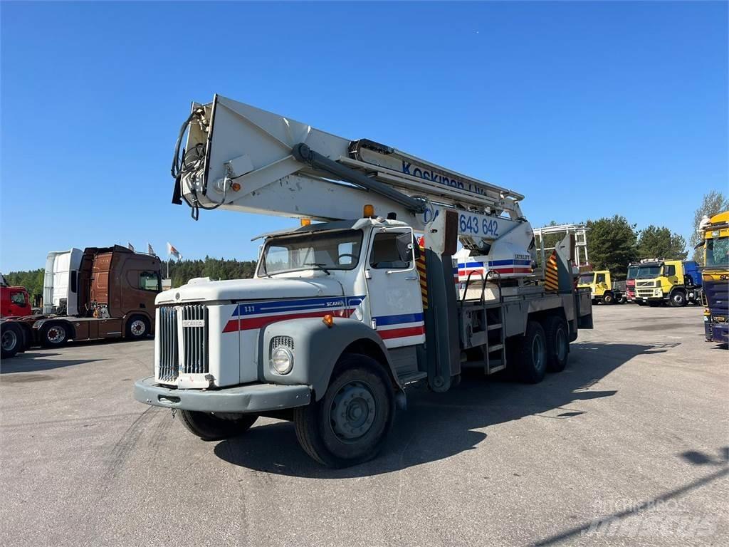 Scania 111 6X2 Crane trucks