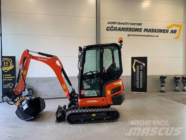 Kubota KX 019-4 Mini excavators < 7t