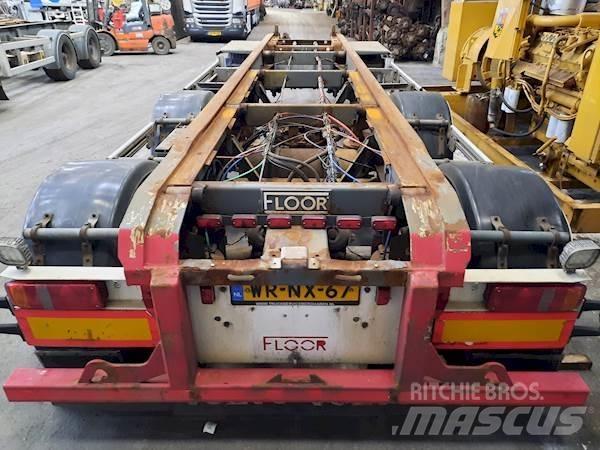 Floor FLA-3-101 Containerframe/Skiploader semi-trailers