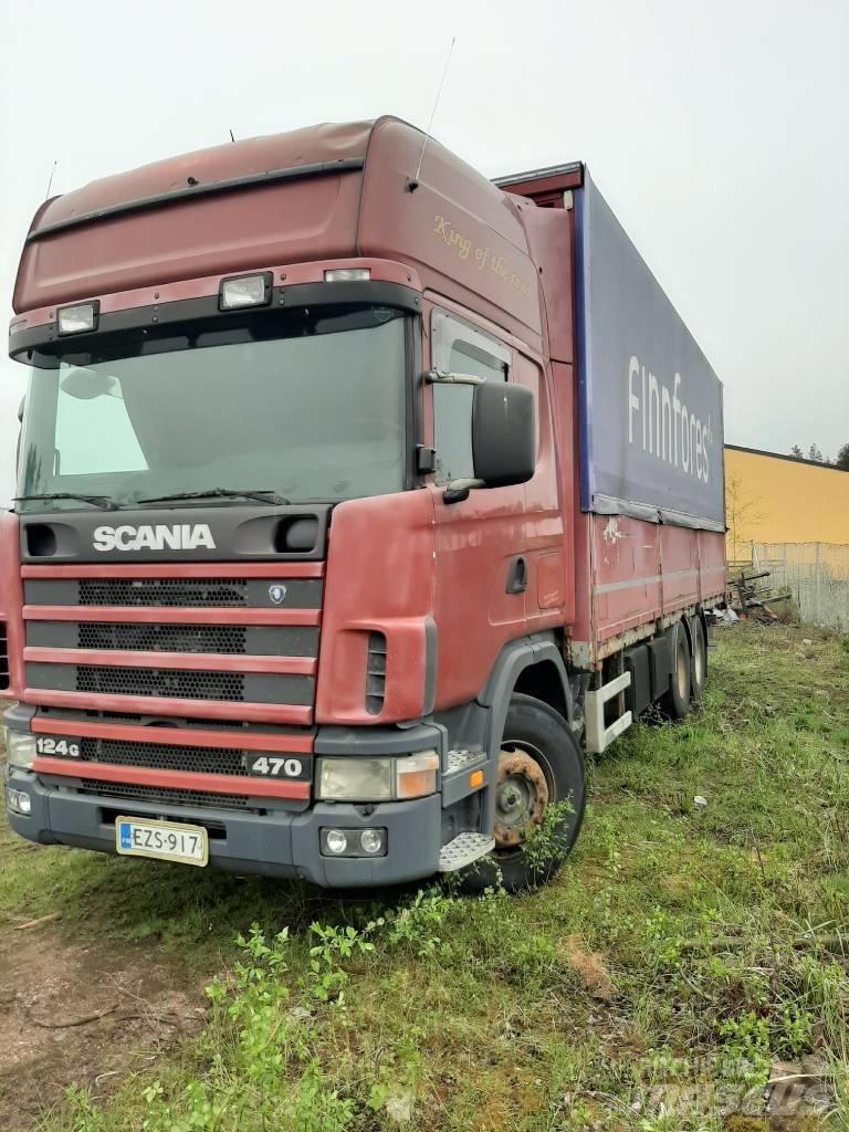 Scania R 124 Tautliner/curtainside trucks