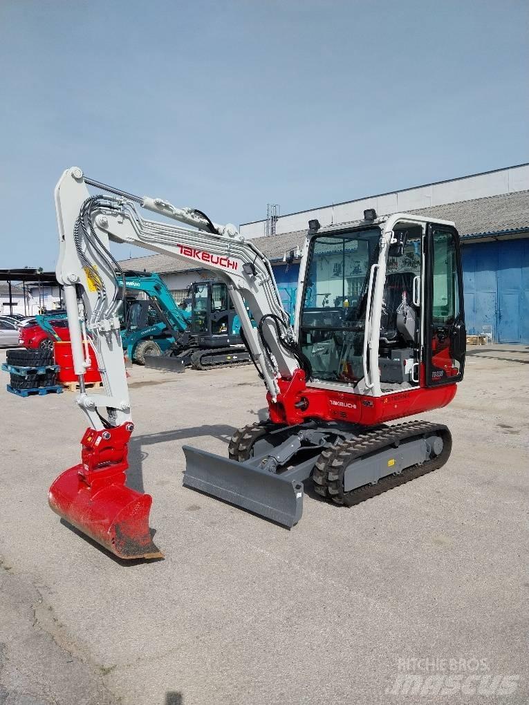 Takeuchi TB230 Mini excavators < 7t