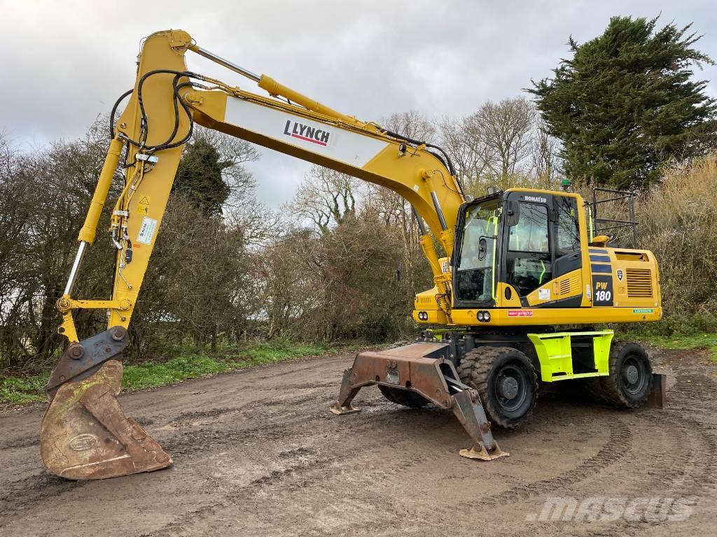 Komatsu PW 180-11 Wheeled excavators